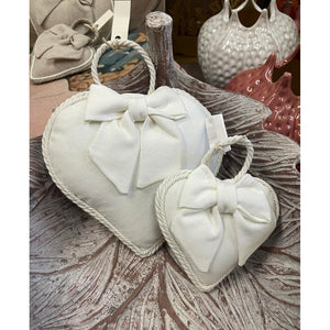 Cuore stoffa New Diffusion - bianco
