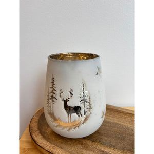 Porta candela Innovaliving White Forest