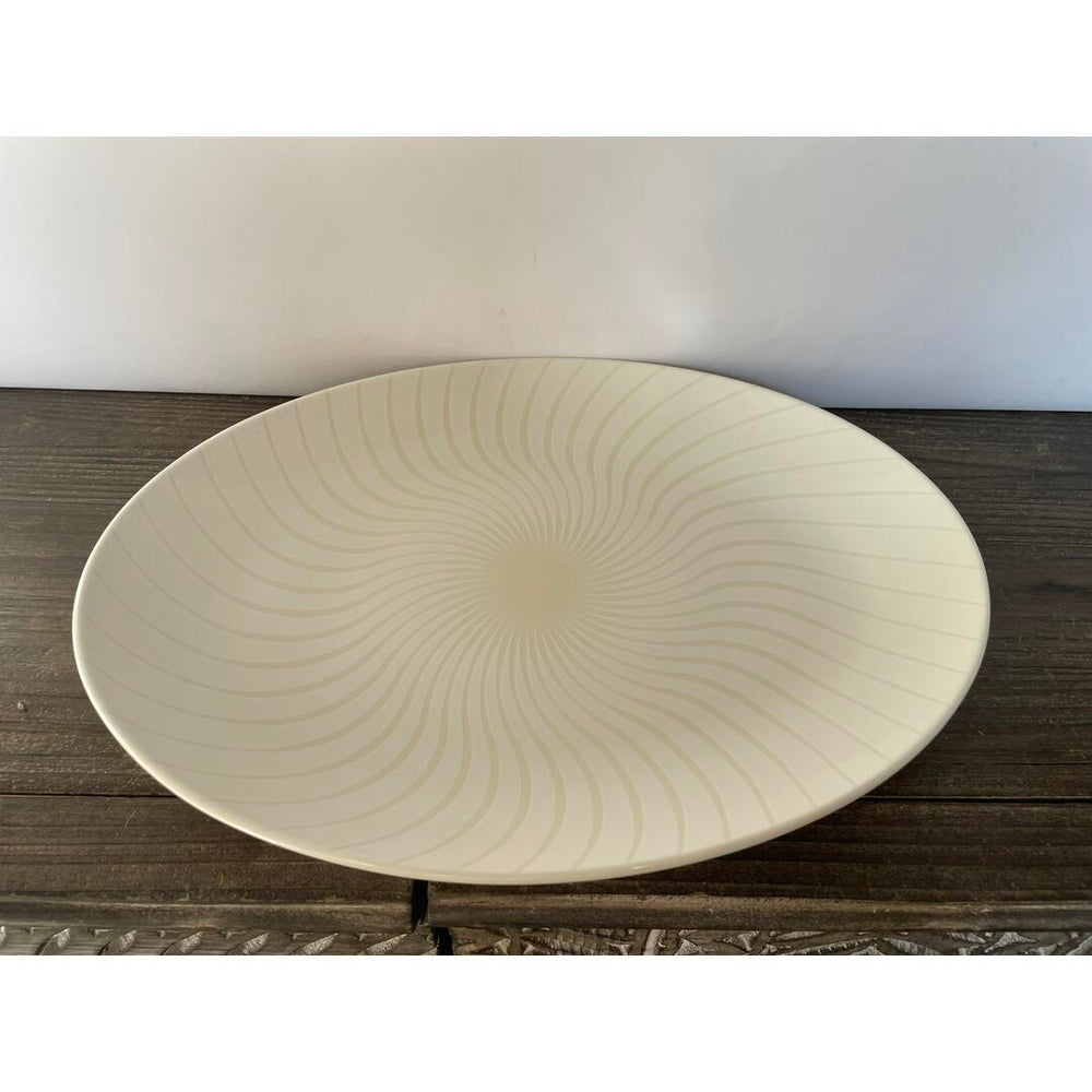 Piatto ovale Andrea Fontebasso Moon Ivory