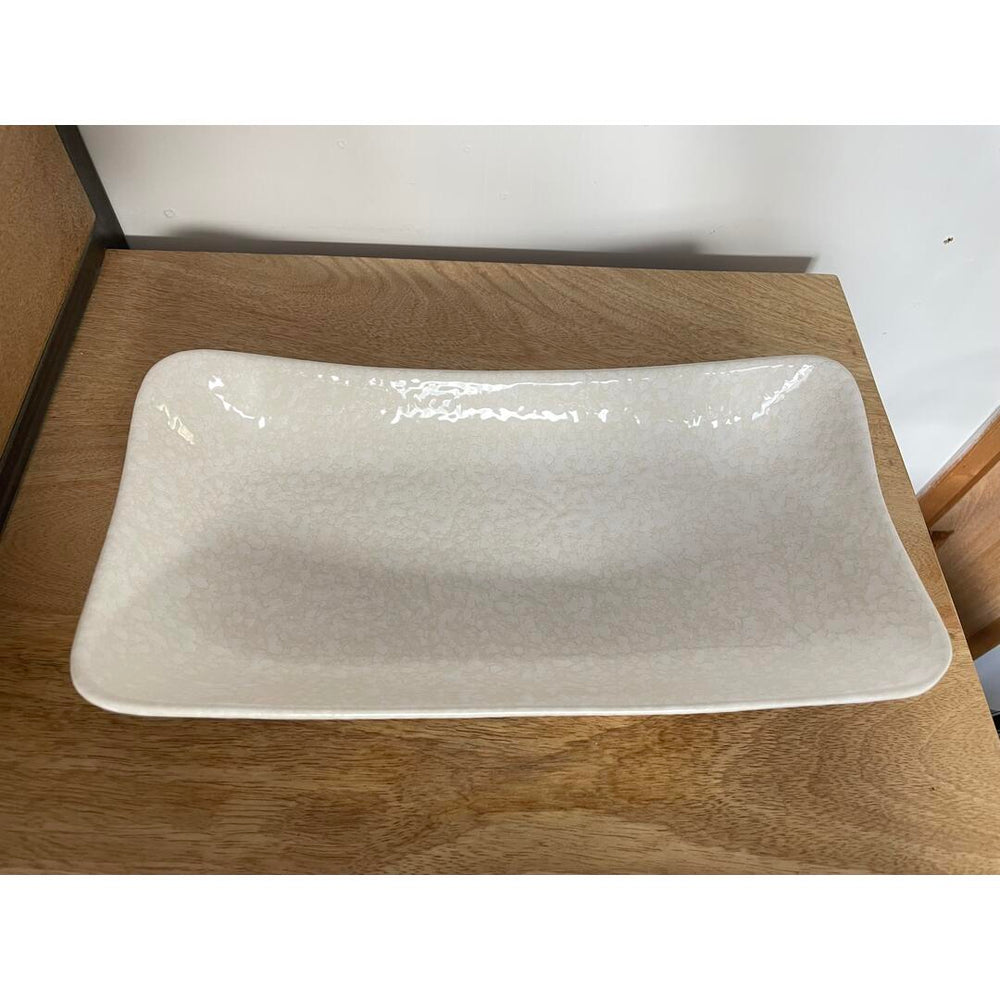 Centrotavola rettangolare Ceramiche Conte