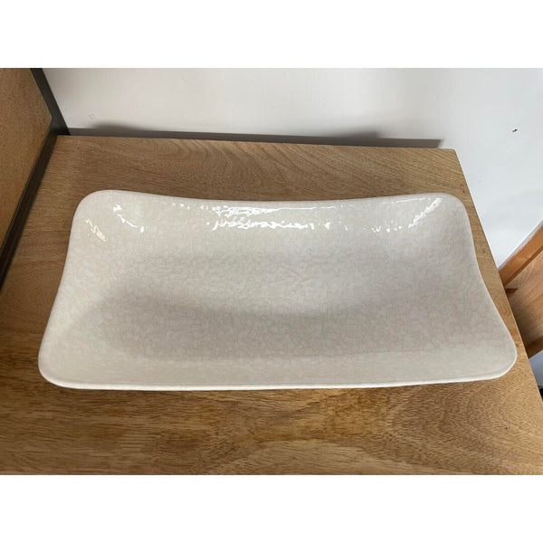 Centrotavola rettangolare Ceramiche Conte