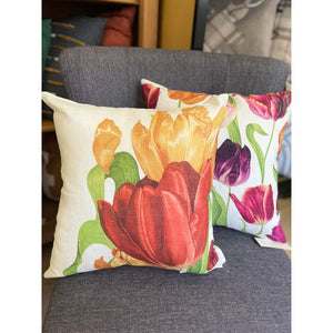 Cuscino quadrato New Diffusion - Tulipani