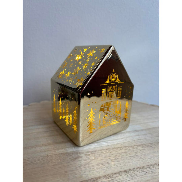 Casetta oro c/led Wald