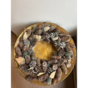 Corona naturale Nuvole di Stoffa