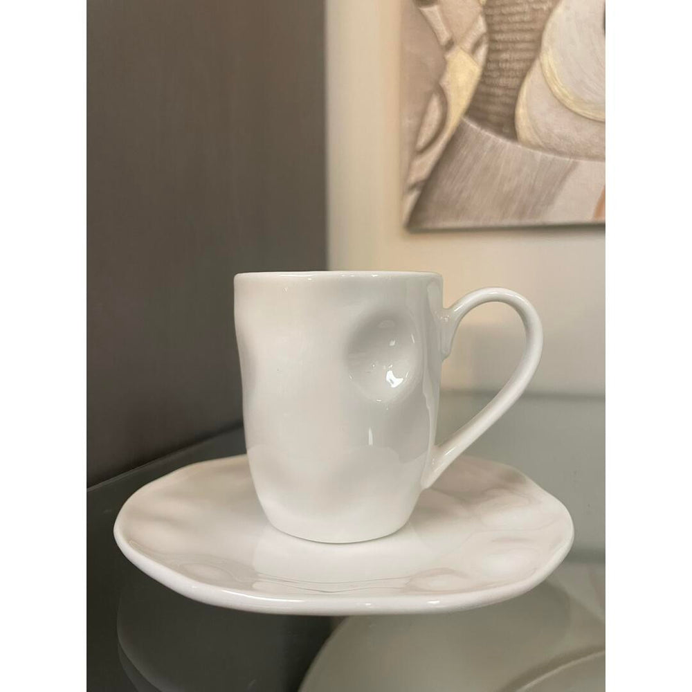 Tazza caffè La Porcellana Bianca Lunia - 6 pz