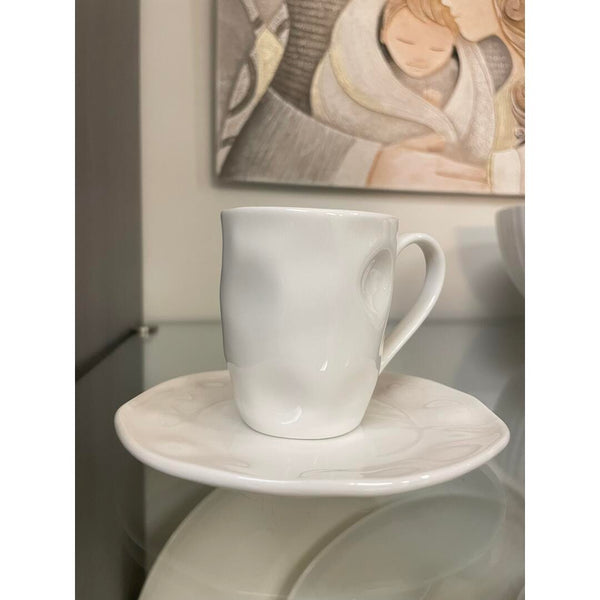 Tazza caffè La Porcellana Bianca Lunia - 6 pz