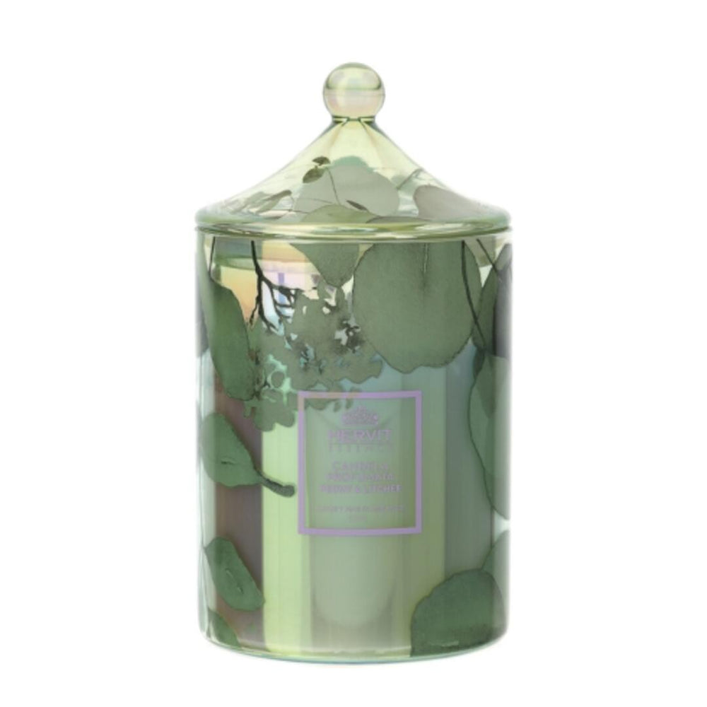 Candela profumata Hervit Botanic verde - grande