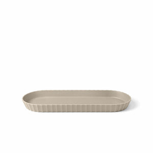 Vassoio ovale Blim Plus Minerva - moka grey