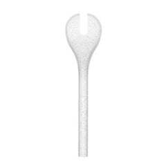 Coppia posate insalata Memento Synth - bianco trasparente