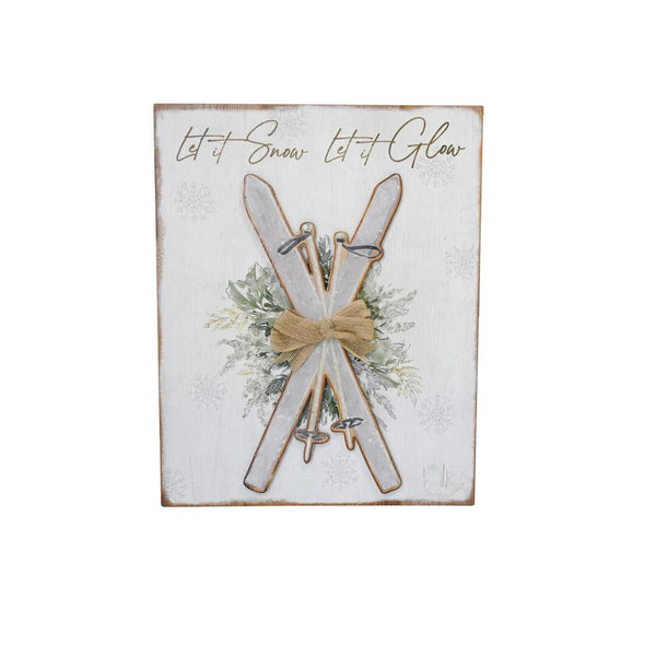 Quadretto Christmas Elle Gift - sci