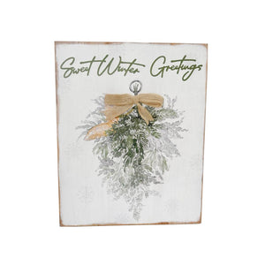 Quadretto Christmas Elle Gift - Vischio