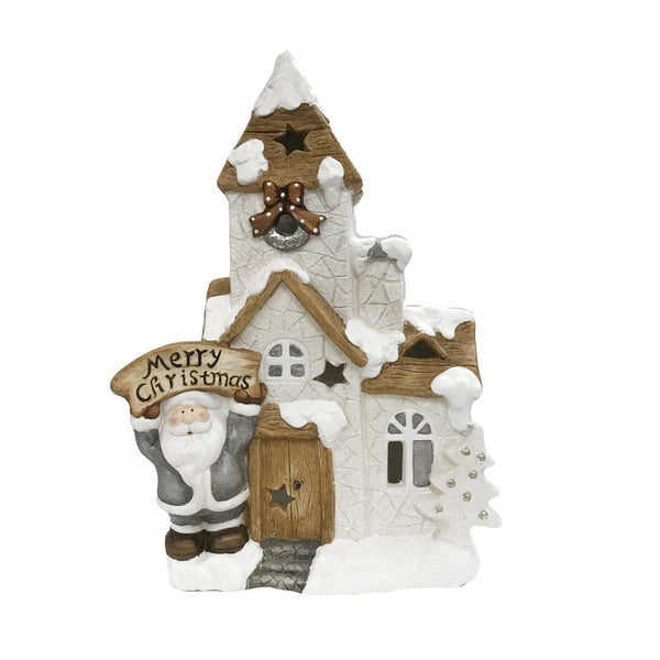 Casa con Babbo Natale Elle Gift