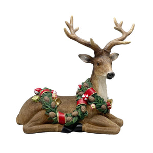 Renna seduta c/ghirlanda Elle Gift