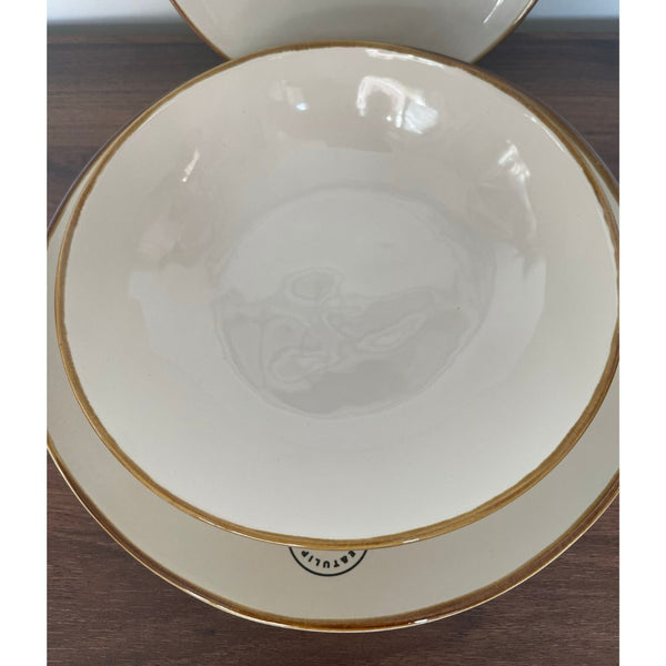 Servizio tavola Rose & Tulipani Concerto avorio - 12 pz