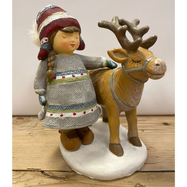 Bimba con alce Evviva