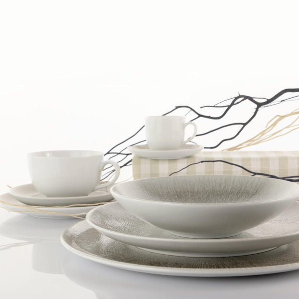 Coppia tazze colazione Weissestal Rayons Grey