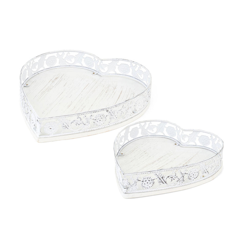 Vassoio cuore Nuvole di Stoffa