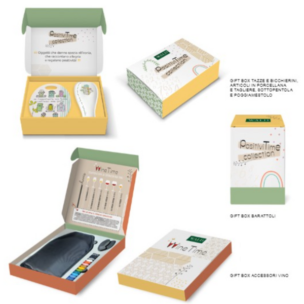Set poggiamestolo + sottopentola PositiviTime Wald