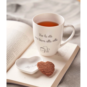 Tazza mug Gli Onesti La Porcellana Bianca