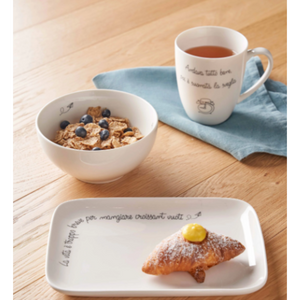 Tazza mug Gli Onesti La Porcellana Bianca