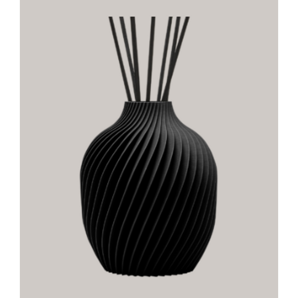 Diffusore Hypno Casa Art3D nero - latte e ambra dolce