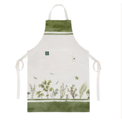 Set grembiule + cavatappi Coltivia La Porcellana Bianca