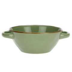 Set 2 ciotole zuppa Rose & Tulipani Concerto - verde