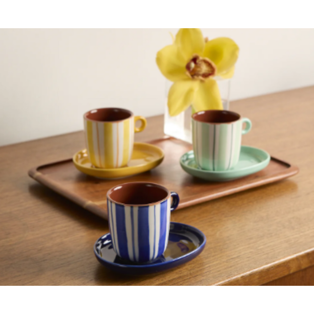Tazza caffè Rose & Tulipani Attimi - 6 pz
