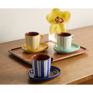 Tazza caffè Rose & Tulipani Attimi - 6 pz