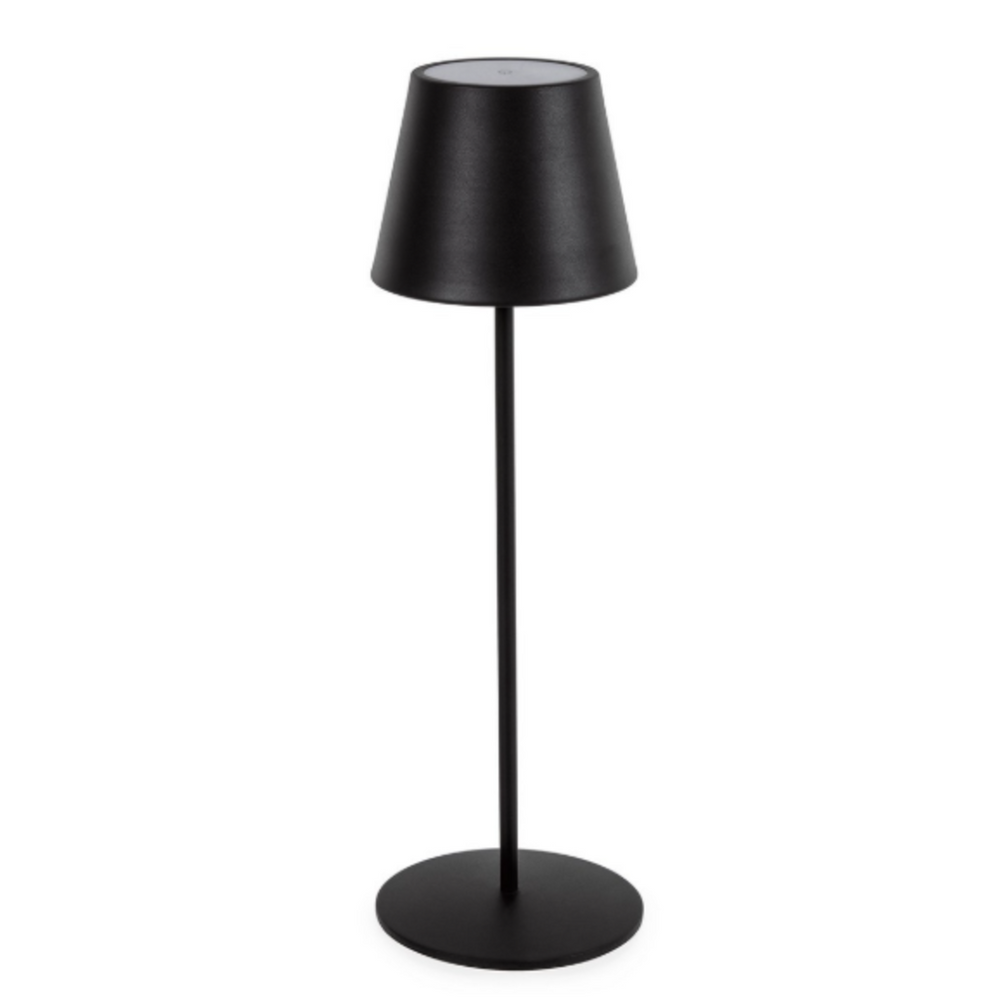 Lampada Bizzotto Etna ricaricabile - nero