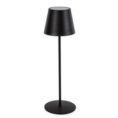 Lampada Bizzotto Etna ricaricabile - nero