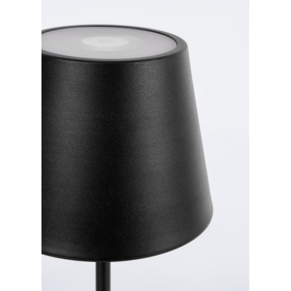 Lampada Bizzotto Etna ricaricabile - nero