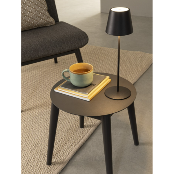 Lampada Bizzotto Etna ricaricabile - nero