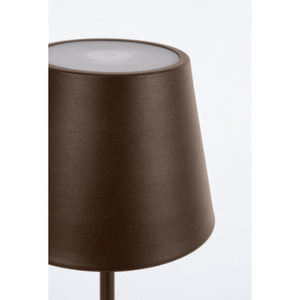 Lampada Bizzotto Etna ricaricabile - marrone