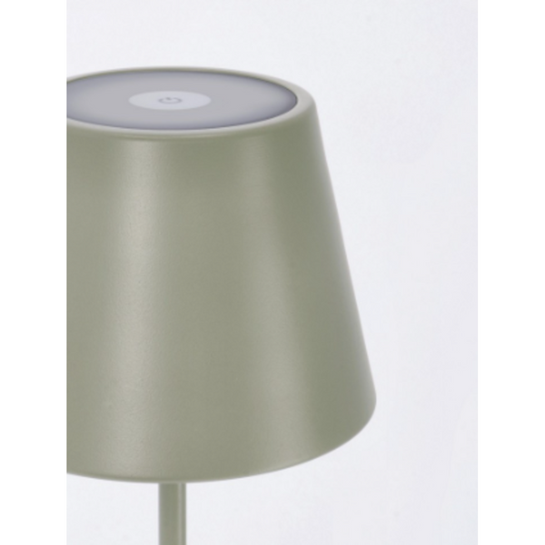 Lampada Bizzotto Etna ricaricabile - verde