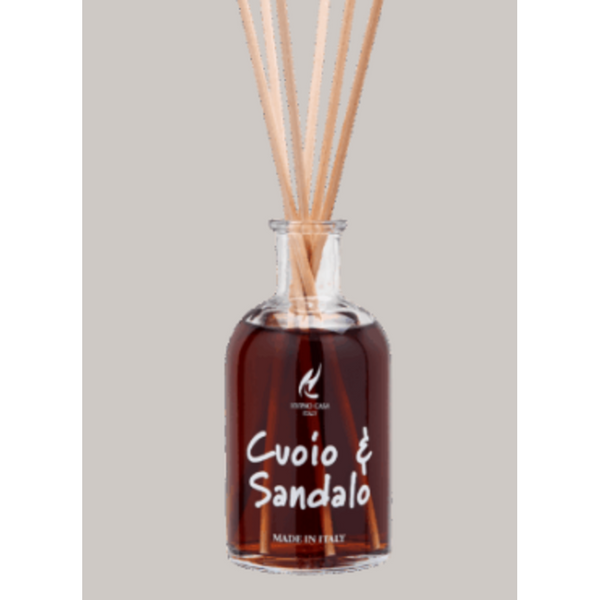 Diffusore a bastoncini Hypno Casa Chic - Cuoio & sandalo