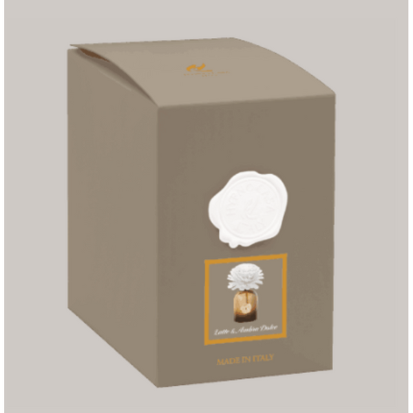 Diffusore con fiore Hypno Casa Latte & Ambra dolce