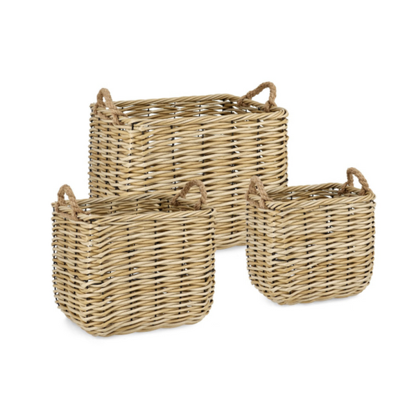 Cesta Bizzotto Julen rettangolare