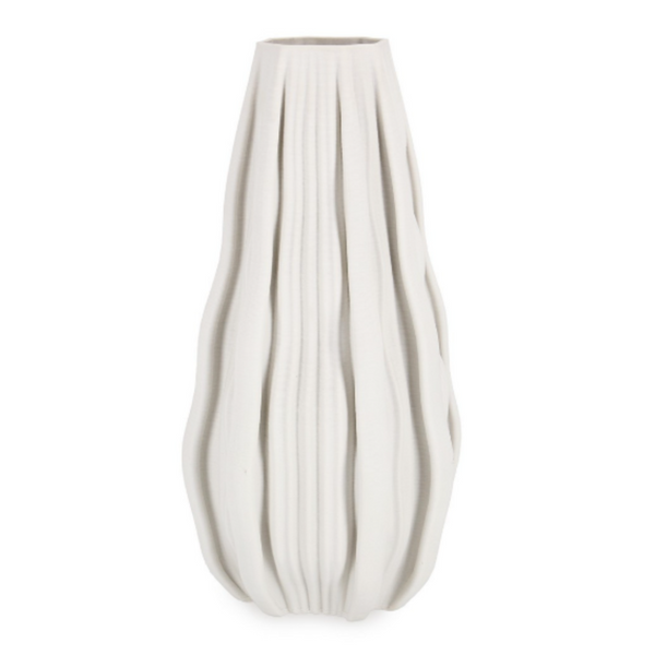 Vaso Bizzotto Osaki bianco H42