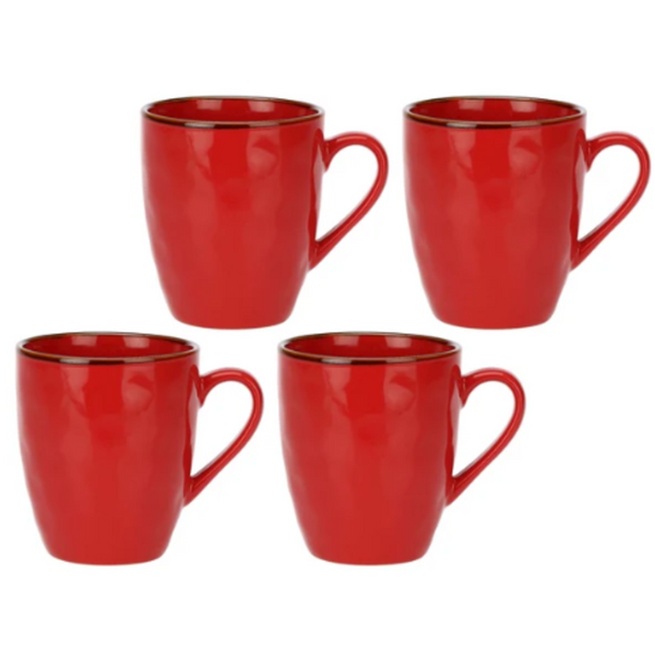 Tazza mug Rose & Tulipani Concerto - rosso