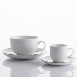 Coppia tazze colazione Weissestal Tricot