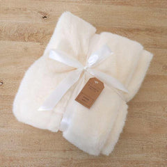 Plaid Innovaliving Furry - bianco