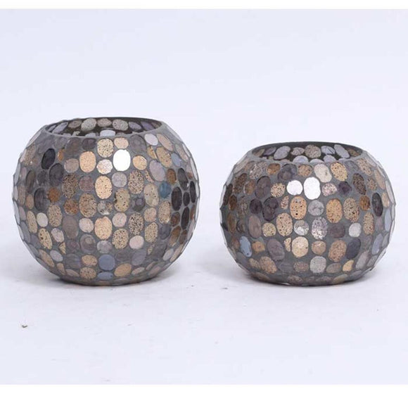Porta candela Innovaliving Ball Mosaic