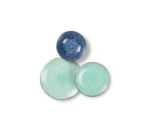 Servizio tavola Excelsa Versailles tiffany & blu - 18 pz