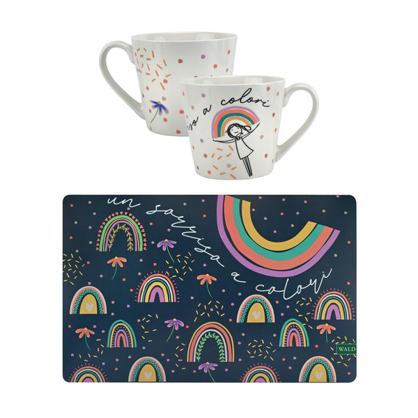 Tazza colazione con tovaglietta PositiviTime Wald