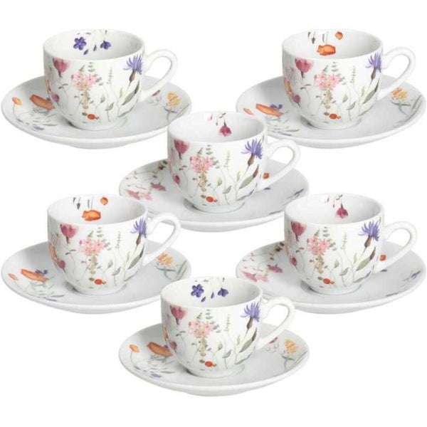 Tazza caffè Andrea Fontebasso Flora - 6 pz