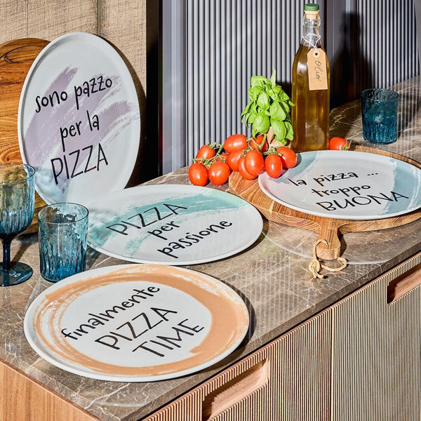 Set 4 piatti pizza Andrea Fontebasso