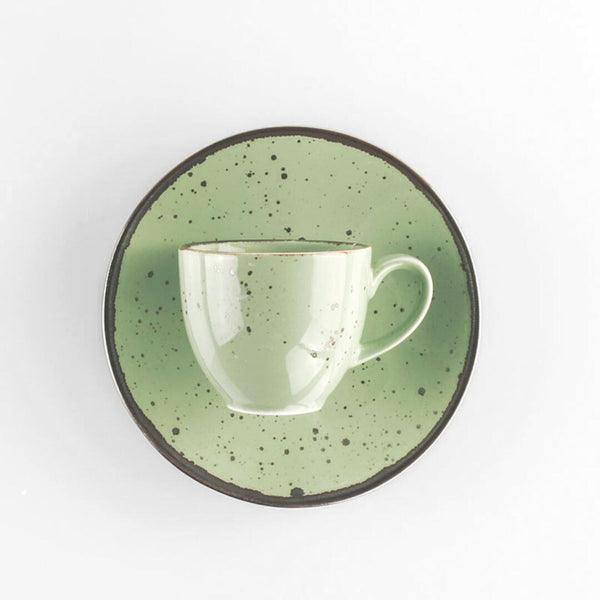Tazza caffè Cottage Weissestal green - 6 pezzi