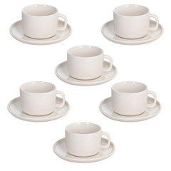 Tazza caffè Andrea Fontebasso Edge bianco - 6 pz