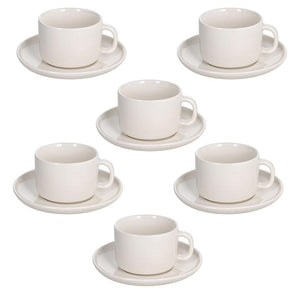 Tazza caffè Andrea Fontebasso Edge bianco - 6 pz